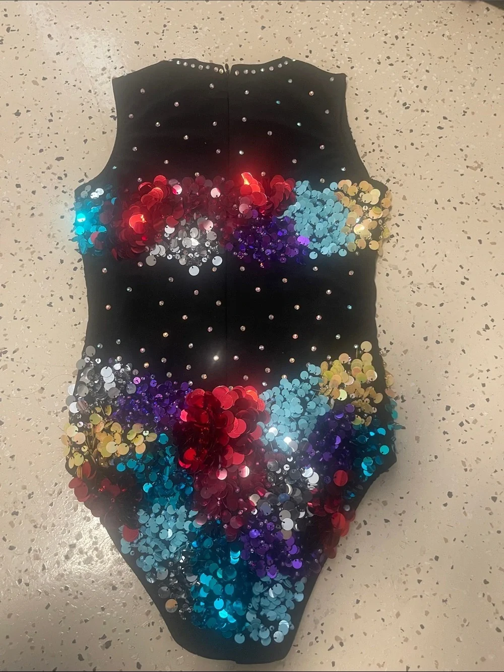 vintage sequined bodysuit GLAMOROUS XL girls
